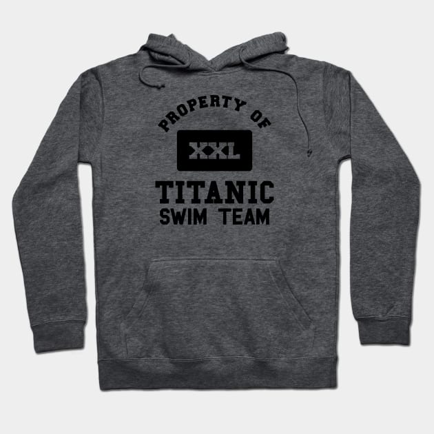 Property of Titanic Swim Team Hoodie by The90sMall